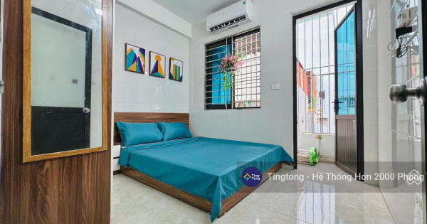 TingTong 118 - phòng full đồ 1PN 1K có ban công siêu thoáng đối diện Dolphin Plaza