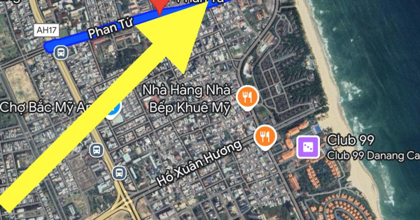 13.5 Tỷ Bán Nhanh Nhà Phan Tứ 234m2, ngang 8 Mét, Nhà 3 Tầng, Cách Biển Đúng 300 mét.