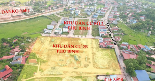 Chính chủ trúng đấu giá khu dân cư số 2b thị trấn hương sơn huyện phú bình f0 cho nhà đầu tư