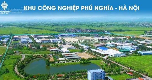 Bán nhà xưởng đã hoàn thiện tại KCN Phú Nghĩa - Chương Mỹ - Hà Nội