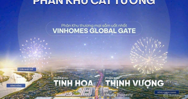 Quỹ căn phân khu Cát Tường Vin Cổ Loa, giá tốt, vị trí đẹp cho khách hàng booking