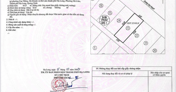 Bán ô mặt mương 65m2 Lideco - Bãi Muối, Cao Thắng sổ đỏ chuyển nhượng được ngay