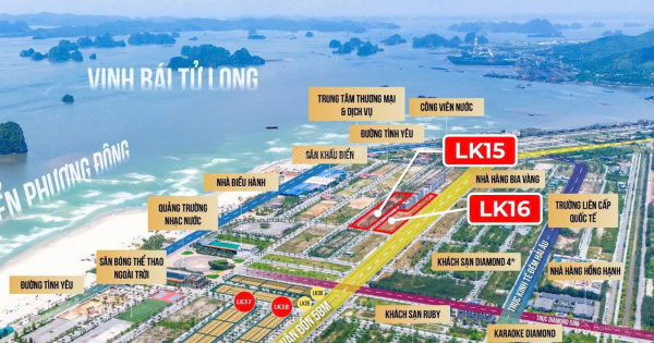 Nằm không ăn lãi đậm! Đất nền mặt biển Phương Đông - LK15, LK16, LK38. Trả thẳng chỉ từ 3.2 tỉ