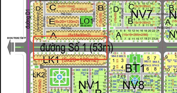 Bán đất nền mặt tiền đường Lê Hồng Phong (53m) tại dự án HUD Nhơn Trạch, Đồng Nai