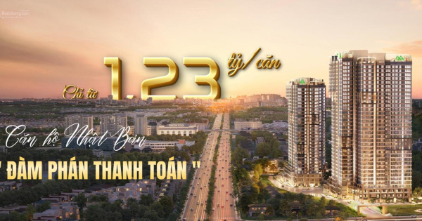 Căn hộ tiêu chuẩn Nhật Bản cho người Việt, từ Tp.Hồ Chí Minh đi 26 phút. Nằm trung tâm Tp.Dĩ An