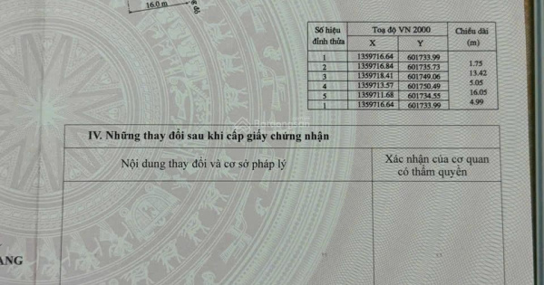 Mặt tiền đường 2/4 giá chưa đầy 45tr, 78m2 ngang 5m, gần bến xe và trung tâm Đăng Kiểm