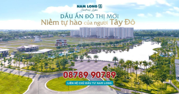 Tiểu Nhật Bản tại Cần Thơ, mở bán đất nền tại khu có Hồ Cảnh Quan 40.000m2