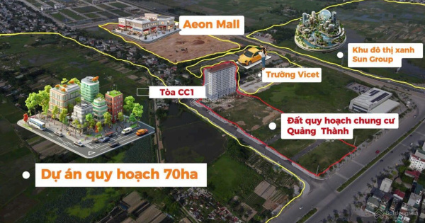 Bán căn hộ chung cư 730 triệu VND tại Thanh Hóa, 45m2