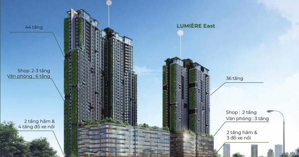 Tổng hợp căn hộ Lumiere Riverside từ 1 PN đến 4 PN, Duplex, Penthouse cần bán với giá siêu hấp dẫn