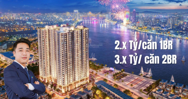 780 triệu sở hữu căn 1PN View Sông Hàn Peninsula 50m2 (Miễn lãi vay 0% 24 Tháng) - Quà tặng 150tr