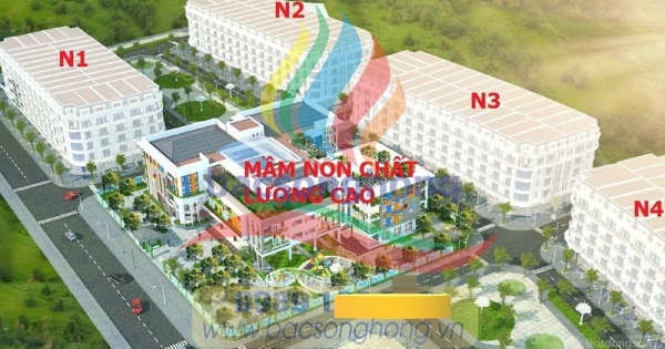 Cần bán 115m2 đất đấu giá bắc sông thiếp thị trấn đông anh đối diện công viên