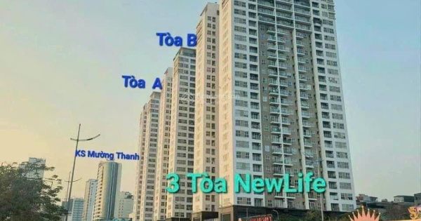 Bán căn hộ chung cư tại New Life Tower, giá W Life Tower, giá tốt chỉ 1,85 tỷ vnd, 68m2, 2PN, 2PT