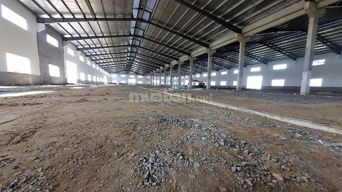 Cho thuê xưởng mới xây KCN Tân Đức, Long An,đất: 21.500m2,XD: 14.000m2