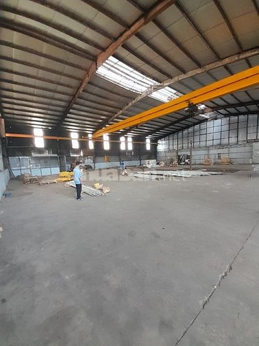 Kho xưởng cho thuê mặt tiền đường quốc lộ 1a , quận 12 , DT: 900m2