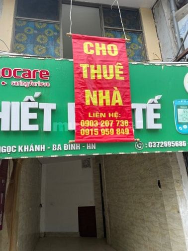 Cho thuê nhà mặt phố 120 Ngọc Khánh Ba Đình HN