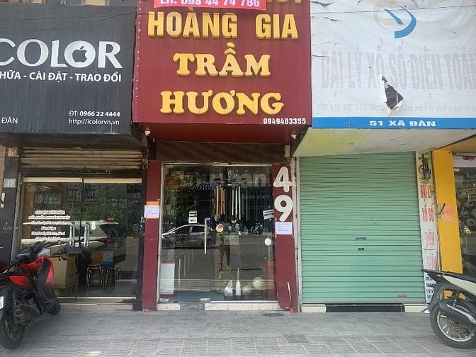 Cho thuê cửa hàng , tầng 1 số 49 xã đàn . Mặt tiền đẹp dễ kinh doanh