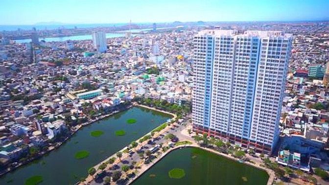 SỤP HẦM - CHUNG CƯ HOÀNG ANH GIA LAI VIEW HỒ - 2PN 94M2 - TẦNG 24