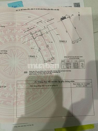 Bán đất tặng nhà, hẻm 8m 1/ Trần Bá Giao 4.5x16 nhà 1lầu cũ, 7.3tỷ