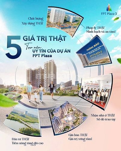 Chào bán căn hộ dự án FPT Plaza 3, Quận Ngũ Hành Sơn, TP Đà Nẵng