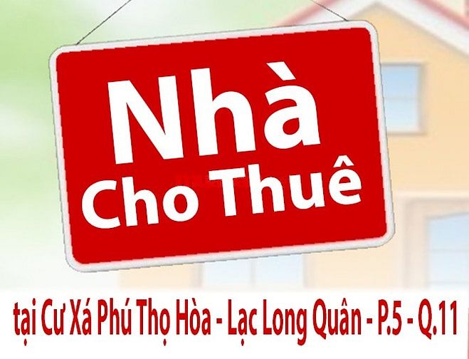 Nhà Cho Thuê tại Cư Xá Phú Thọ Hòa, Lạc Long Quân, P.5, Q.11 dt:4x15m