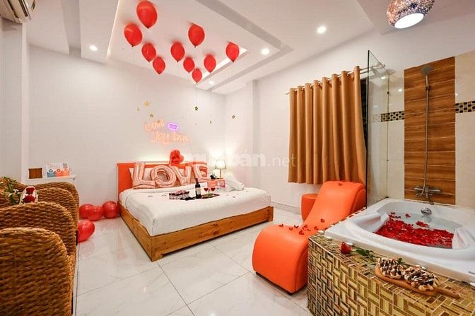 Cho thuê ks 22 phòng mặt tiền cộng hoà