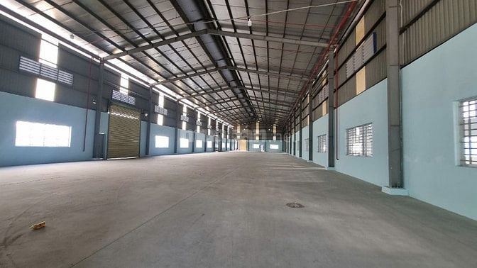 Cho thuê kho xưởng KCN Hải Sơn, Long An , kv: 4.000m2, xưởng : 2.500m2