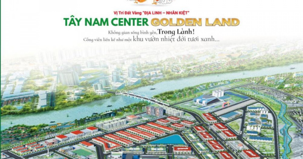 Bán đất nền dự án Tây Nam Center Golden Land, 1,19 tỷ vnd, 100m2