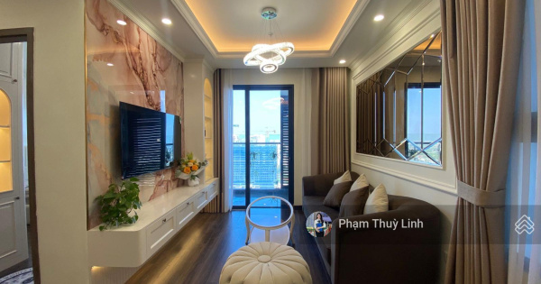 Cho thuê 2 phòng ngủ full đồ nội thất Luxury Hoàng Huy Commerce phù hợp với chuyên gia nước ngoài