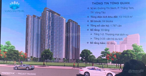 Chính chủ bán căn 1 PN tầng 5 giá rẻ 54m2 chỉ 2,047 tỷ lỗ 200 triệu dự án Vũng Tàu Pearl