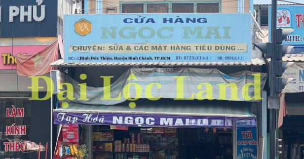 600tr ngay trung tâm chợ Bình Chánh, MT Đinh Đức Thiện, Cô Ba bán gấp nhà sổ hồng riêng