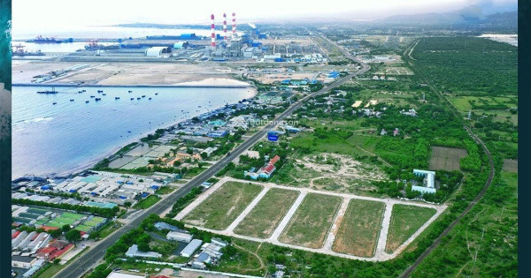 Cắt lỗ sâu lô mặt tiền QL1A đẹp nhất dự án The Seaport Vĩnh Tân, 1.6 tỷ, dễ kinh doanh, đã có sổ