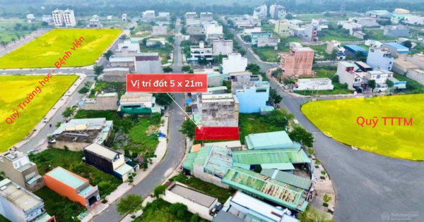 Chính chủ bán gấp 105m2 nằm giữa TTTM - Trường học giá 1tỷ765 ngay trong tuần