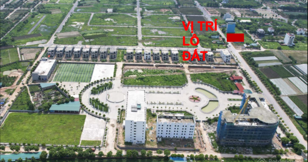 Bán gấp đất nền 100m2 tại Cienco 5 Mê Linh, giá chỉ có 9 tỷ