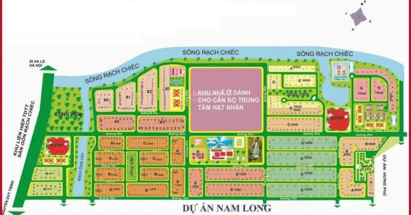 BÁN GẤP ĐẤT NỀN SỔ ĐỎ DỰ ÁN KDC NAM LONG TẠI ĐƯỜNG ĐỖ XUÂN HỢP CẠNH THE GLOBAL CITY