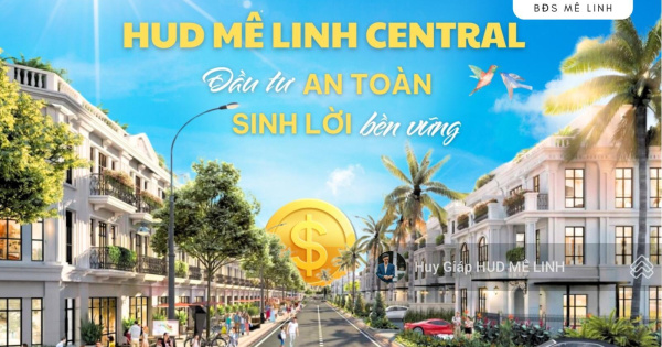 Quỹ căn ngoại giao BT*04,BT07,NV06 vào 30%GTHĐ, Ngân hàng hỗ trợ 70% tại HUD Mê Linh. LH 0399 724 ***