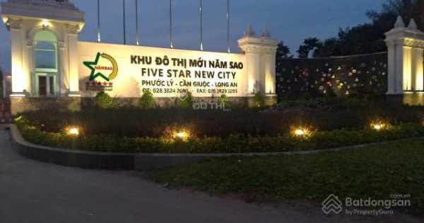 Cơ hội sở hữu đất giá tốt tại Five Star New City Long An