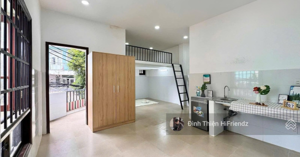 Cho thuê căn hộ mini, duplex ban công cực rộng gần 40m2, chỉ tính điện nước - tại đường Văn Chung