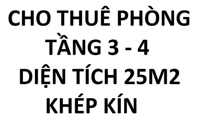 Cho thuê phòng ngõ Thổ Quan, Đống Đa, diện tích 25m2, khép kín