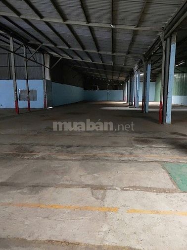 Cho thuê kho Xưởng đg Tân thới nhất 8 quận 12 DT 1600m2 giá 95tr