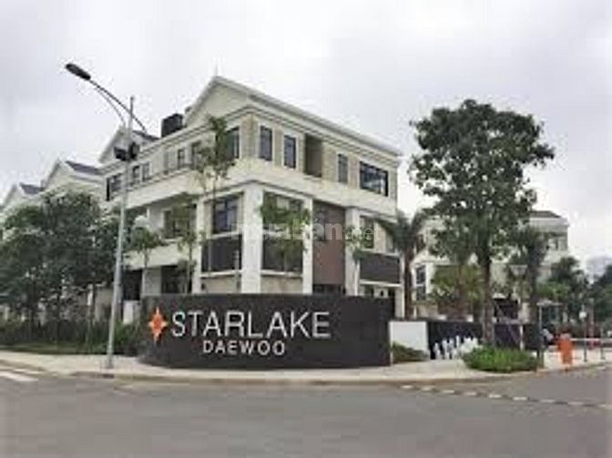 Biệt thự và Shophouse vị trí đẹp khu K3, K5, K7 dự án Starlake Tây Hồ