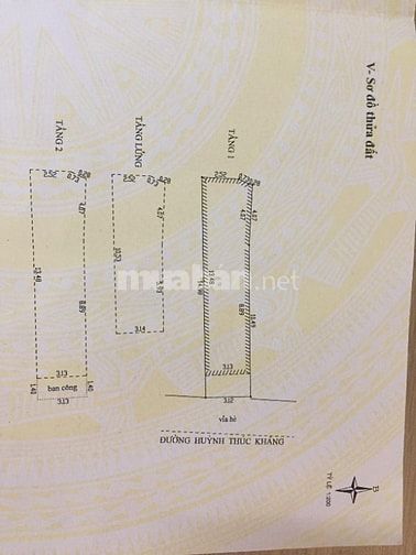 Cần bán gấp nhà MẶT TIỀN HUỲNH THÚC KHÁNG, NỞ HẬU, ĐÀ NẴNG