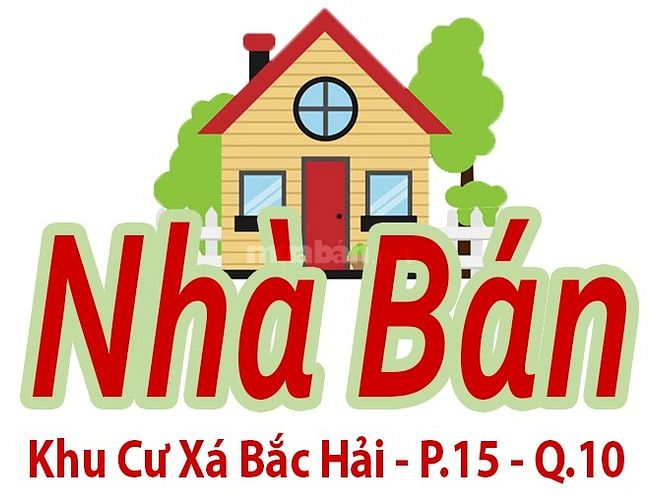 Bán Nhà Khu Cư Xá Bắc Hải - P.15 - Q.10 - dt:7x19m trệt 1 lầu