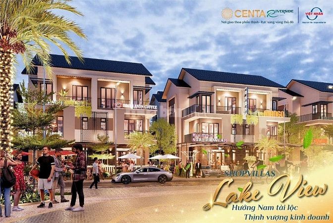 Mở bán biệt thự Centa Riverside view Hồ, giá gốc Chủ đầu tư 13.9 tỷ.